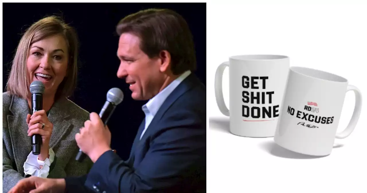 DeSantis campaign to sell mug highlighting friendship with Iowa governor amid Trump feud