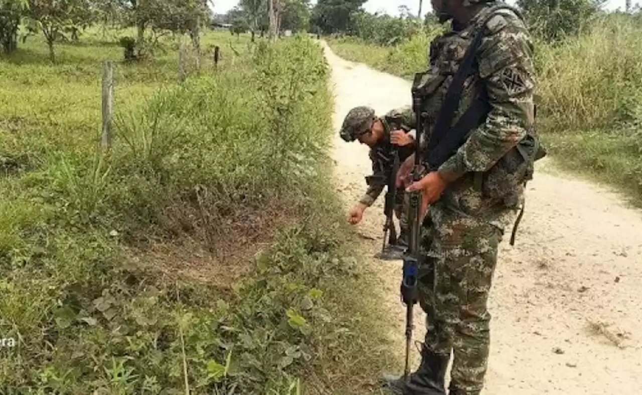 Neutralizan explosivo a 50 metros de una escuela en Arauca