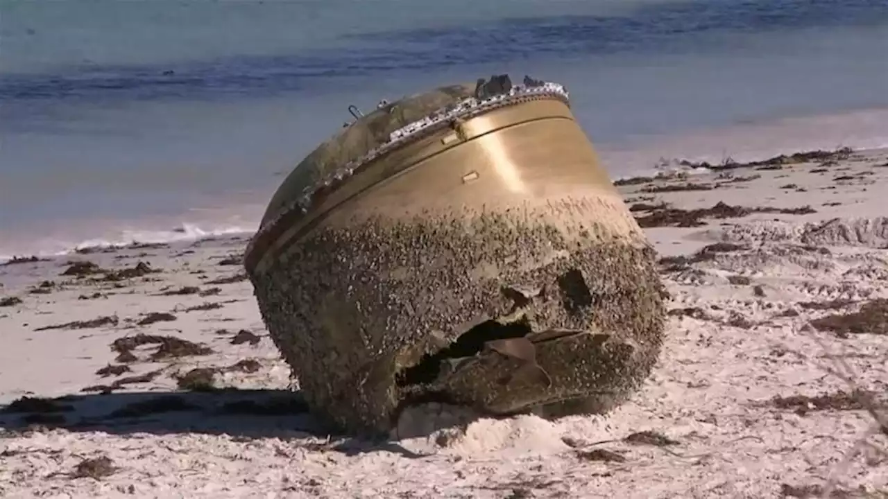 Washed up object identified as debris from Indian rocket