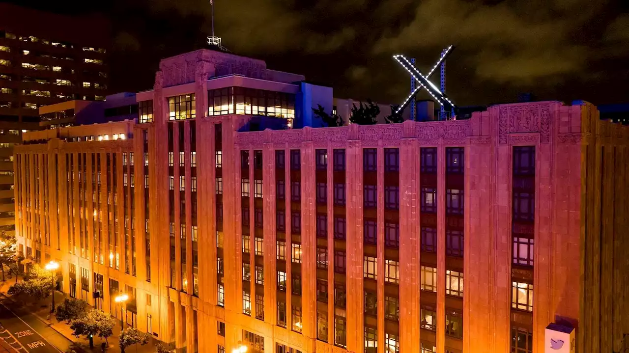 Glowing X Logo Above Twitter HQ Triggers Latest Conflict Between Musk And San Francisco