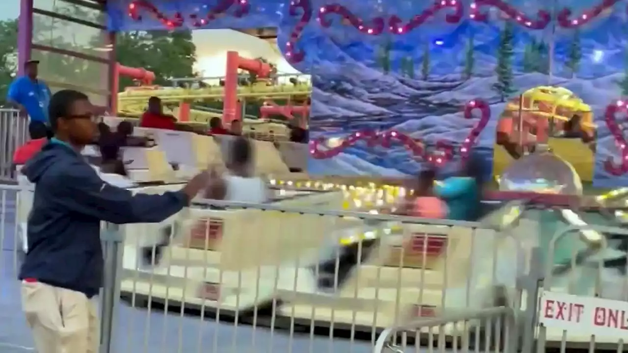 Watch: Amusement park ride spins out of control for 10-plus minutes