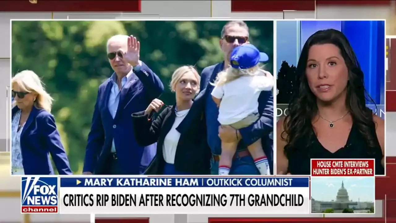 Biden called out for finally acknowledging 7th grandchild in 'Friday night news dump'