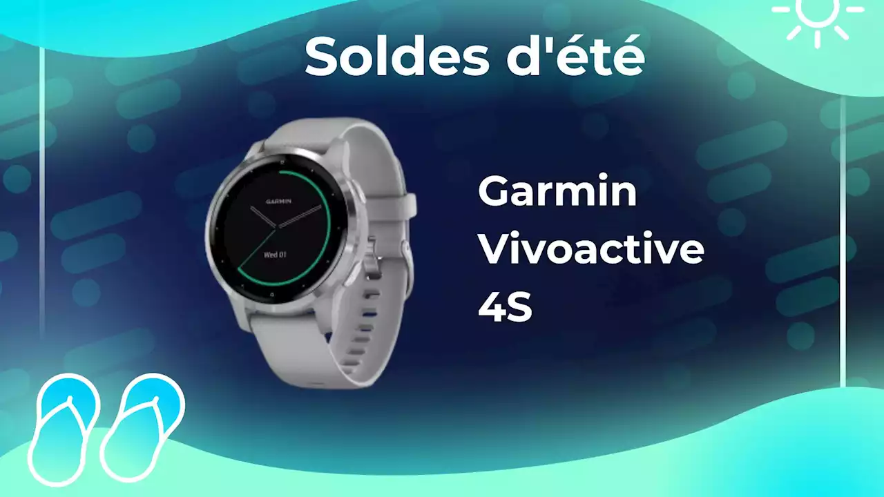 Cette montre connectée Garmin est bradée pendant les soldes d'été