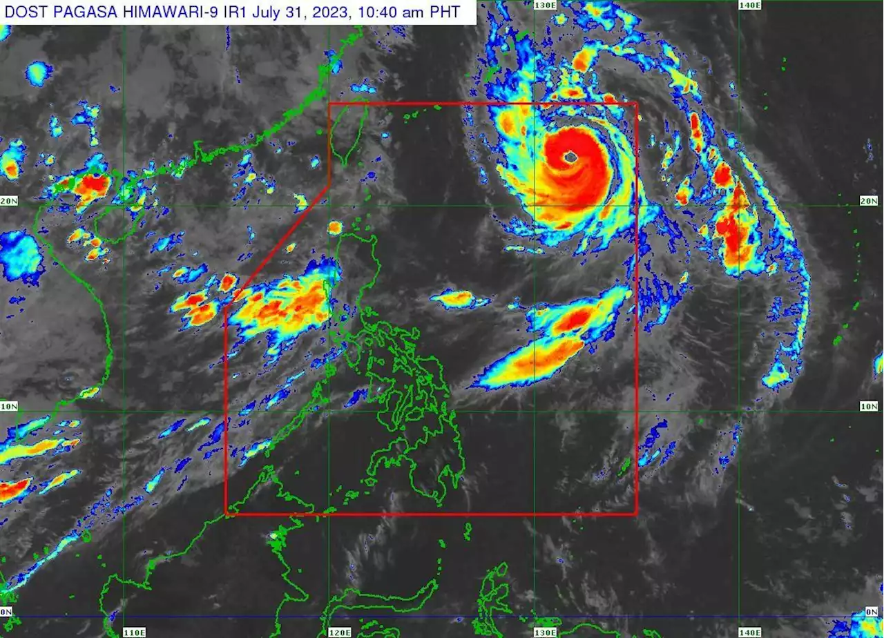 Falcon maintains strength, Habagat to bring rains over western Luzon, Visayas