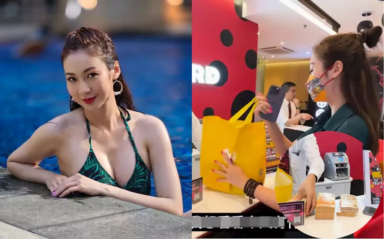 (Video) Actress Jacqueline Ch’ng Seen Carrying HK$ 2 Million While Walking The Streets Of Hong Kong