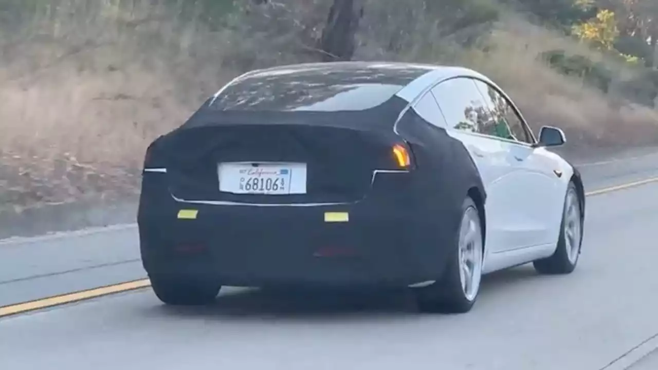 Tesla Model 3 Project Highland In High Resolution: More Details Appear