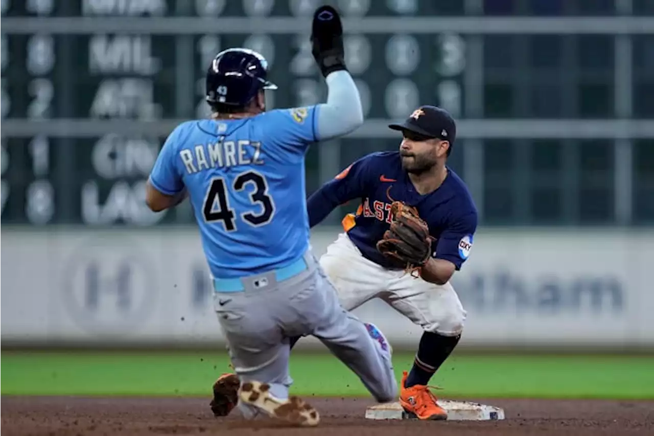 Brandon Lowe, Josh Lowe lead Rays past Astros 8-2