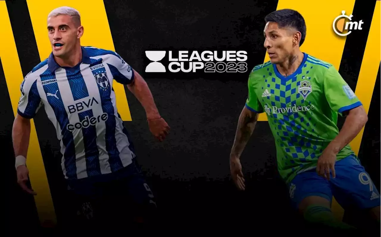 A qué hora juega Rayados vs Seattle HOY | Dónde VER Leagues Cup 2023