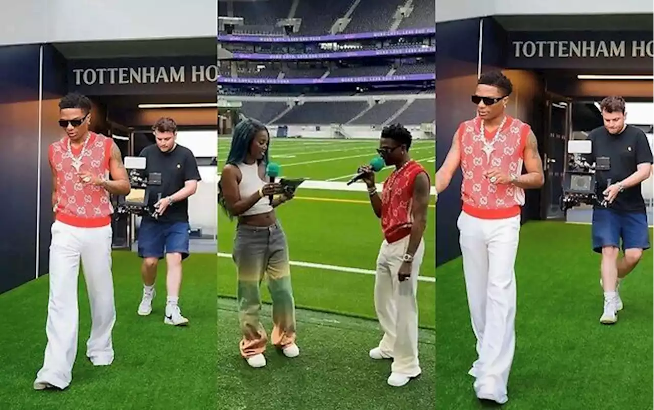 Wizkid shuts down Tottenham Hotspur stadium with 'more love less ego' concert - Punch Newspapers