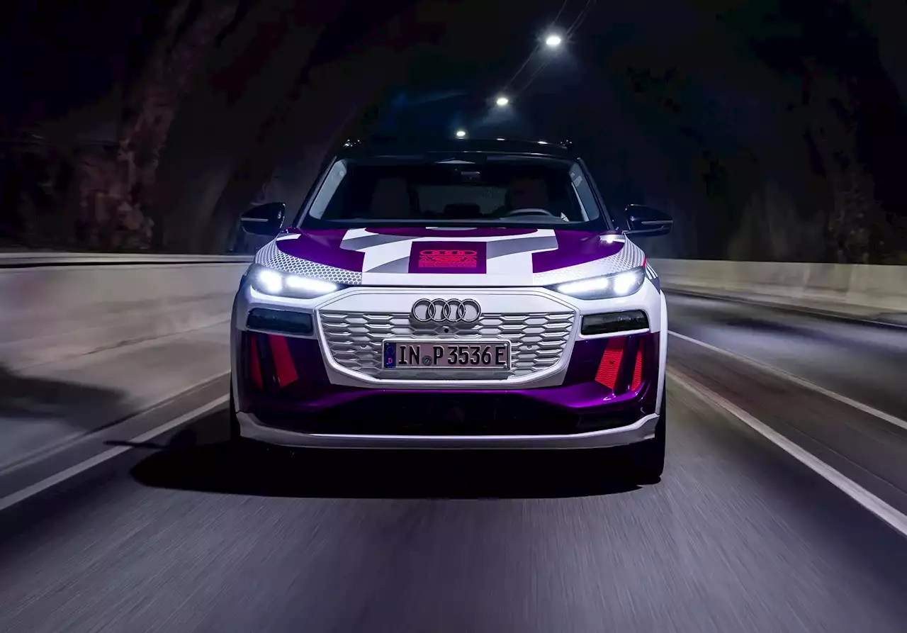 Audi Q6 E-Tron will have changeable light signatures