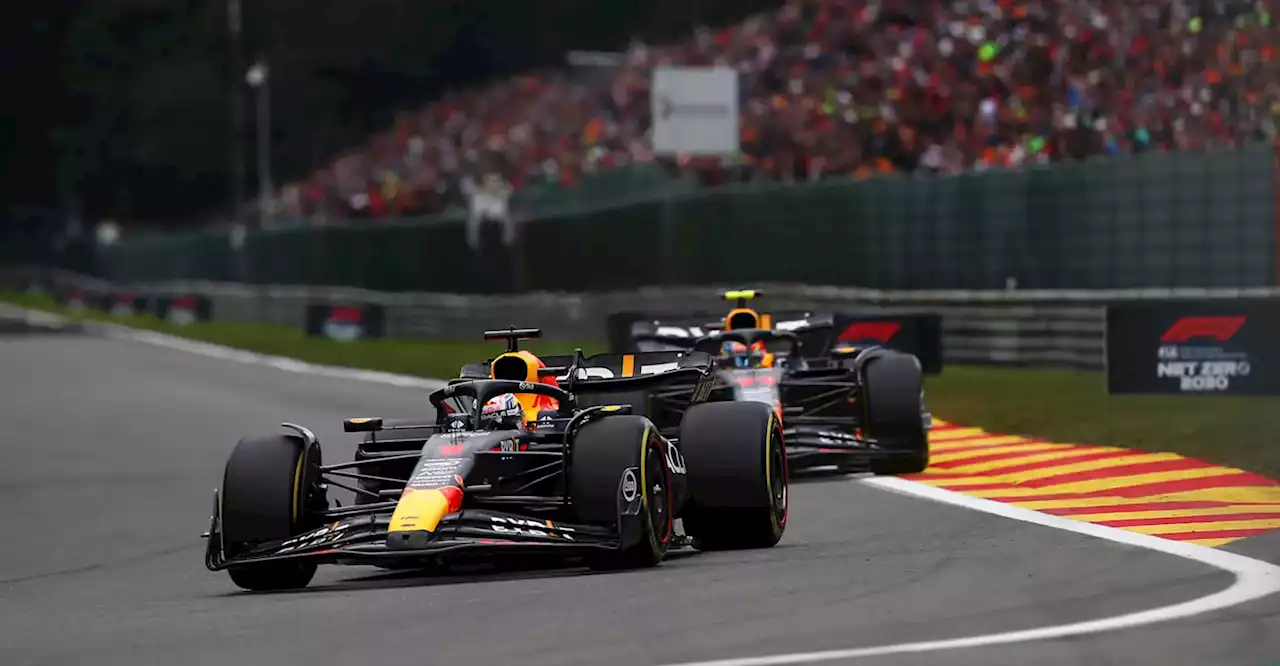 Red Bull secures one-two finish at 2023 F1 Belgian Grand Prix