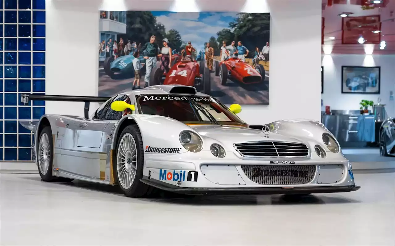 Road-legal Mercedes-Benz CLK LM race car up for sale