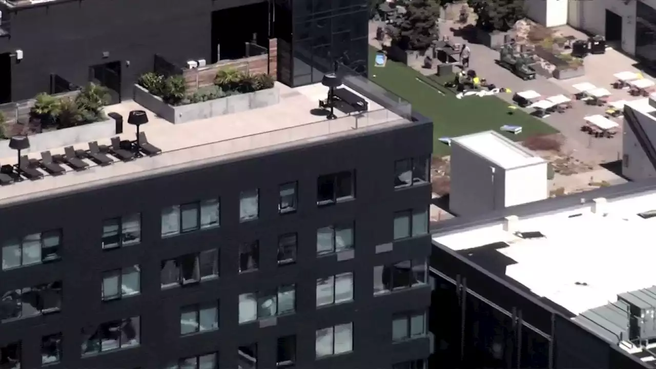 Flashing ‘X' sign apparently removed from company's San Francisco headquarters