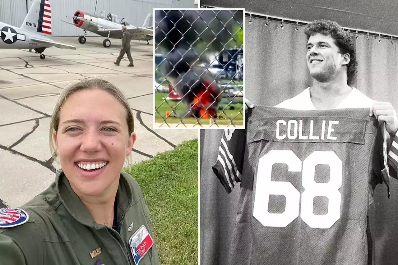 Daughter of two-time Super Bowl champ among 4 dead in separate crashes during airshow