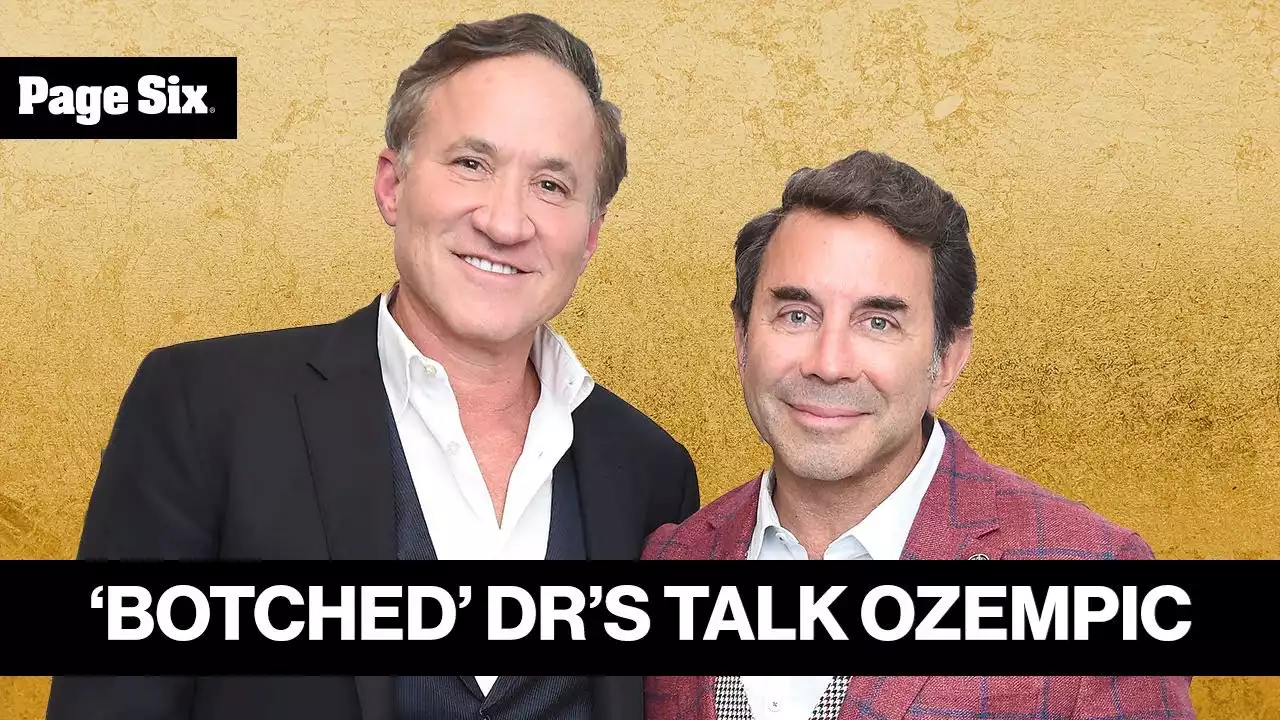 'Botched' docs Terry Dubrow & Paul Nassif: plastic surgery trends, 'Ozempic shaming'|VirtualRealiTea