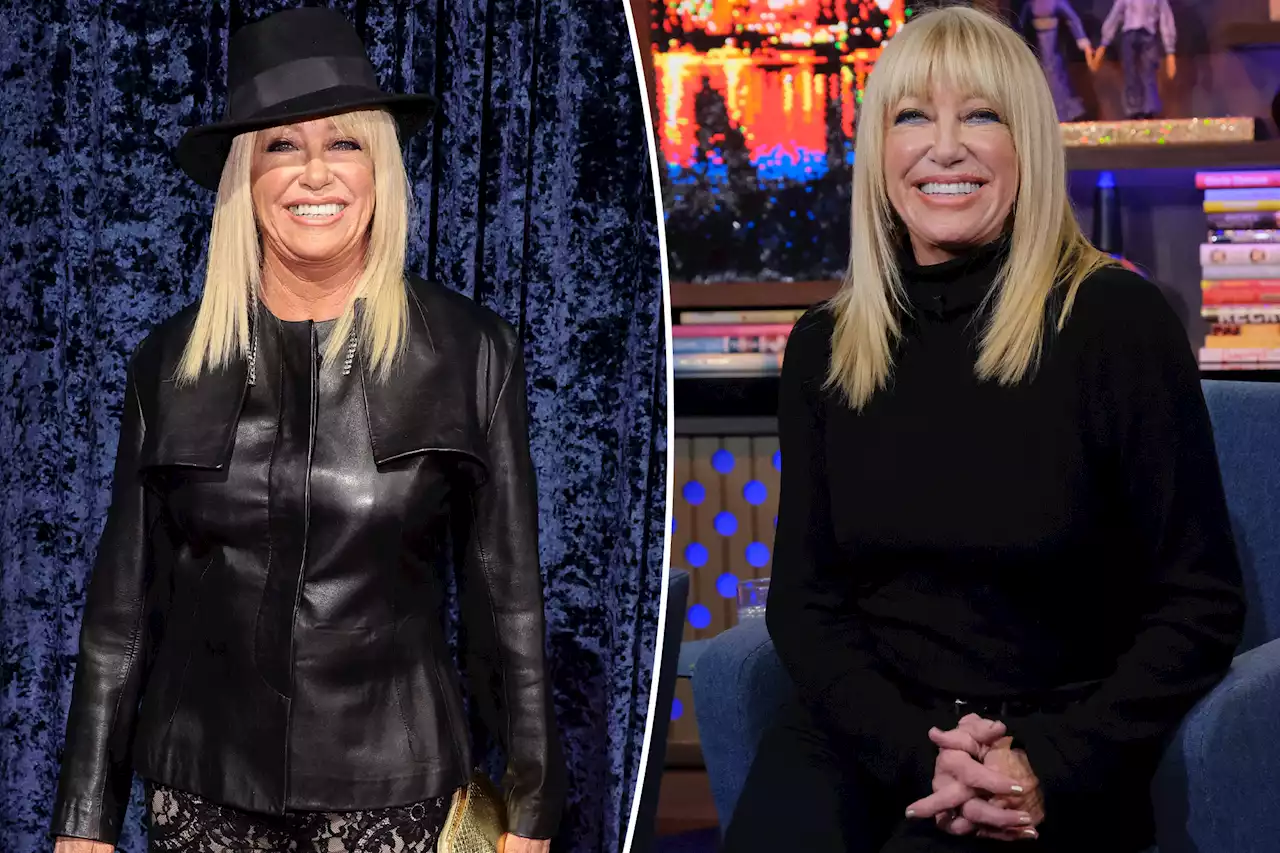 Suzanne Somers puts work on ‘back burner’ after facing cancer again