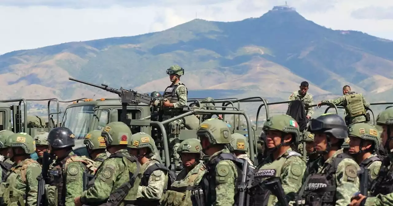 Guanajuato es el estado con mayor número de elementos del Ejército en México