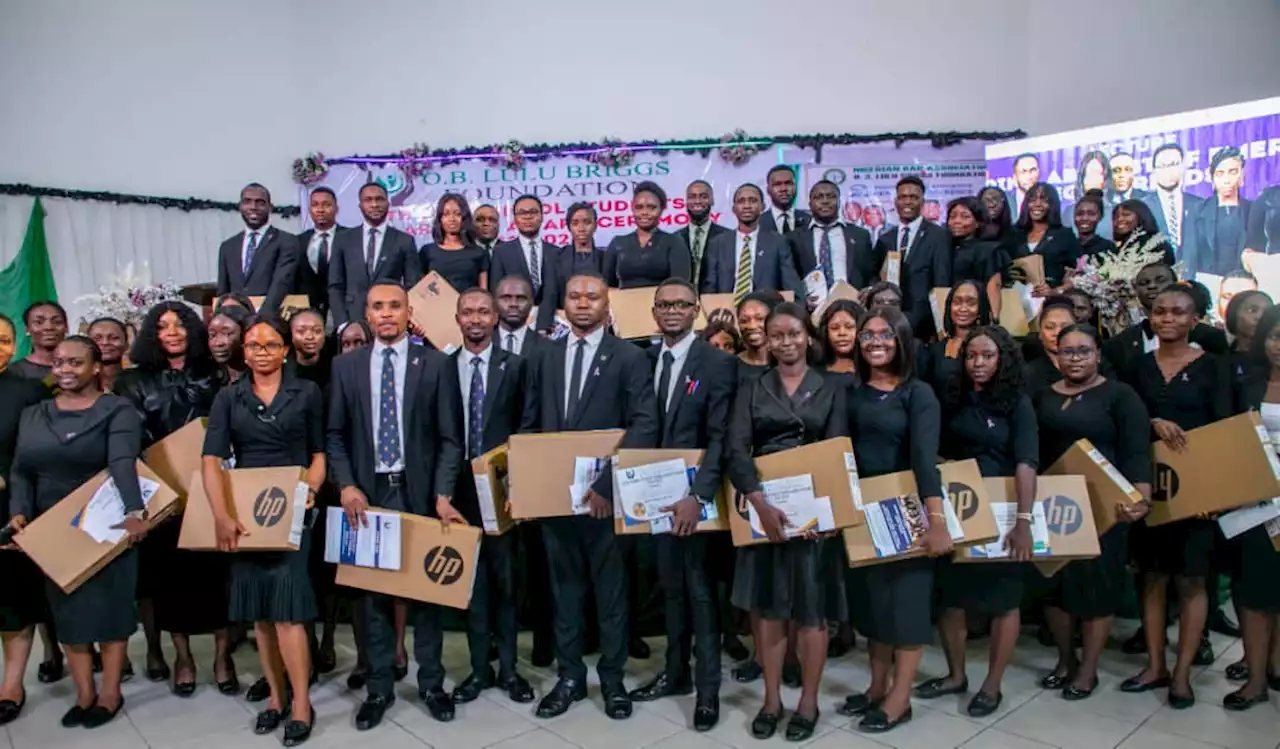 O.B. Lulu-Briggs Foundation awards scholarships to 63 Rivers Law students