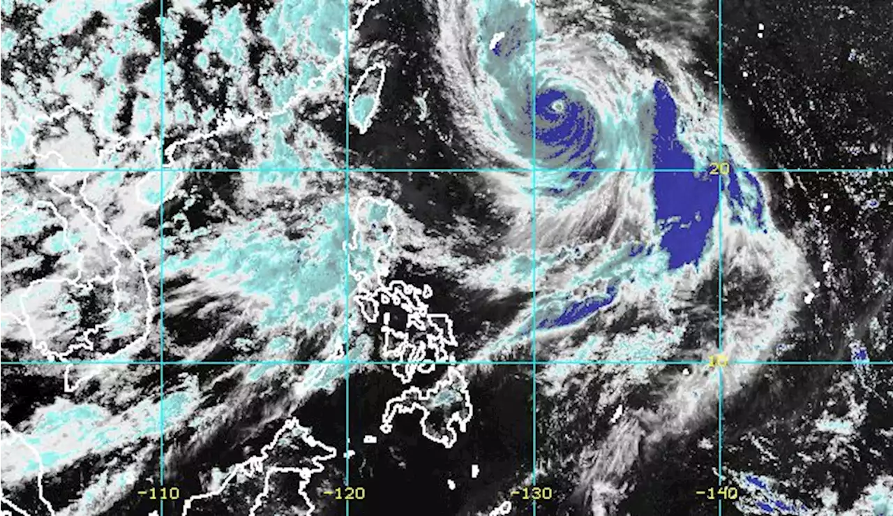 Typhoon Falcon intensifies over Philippine Sea; monsoon rain persists