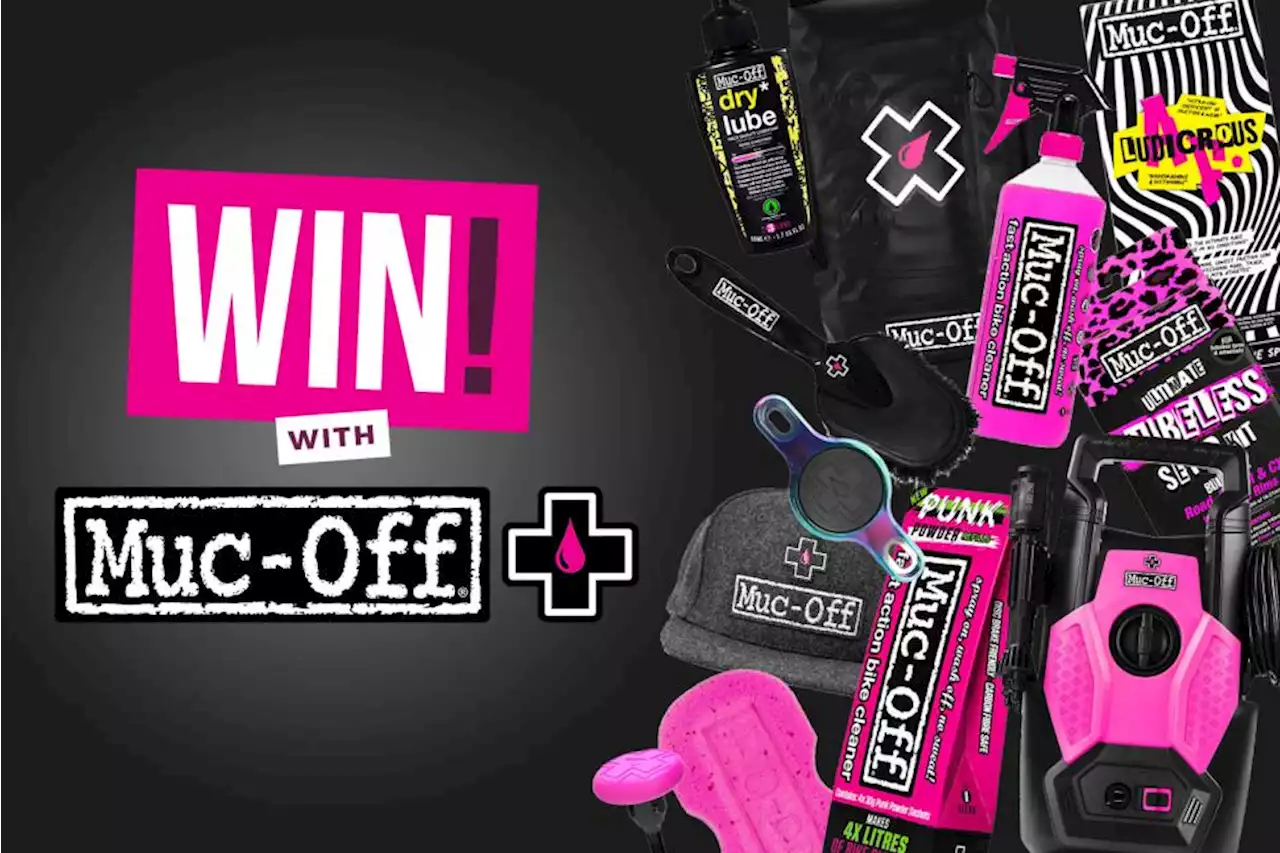 Win! The Ultimate Muc-Off bundle, including over £635 worth of Muc-Off’s bike care, tubeless kit and AirTag holders