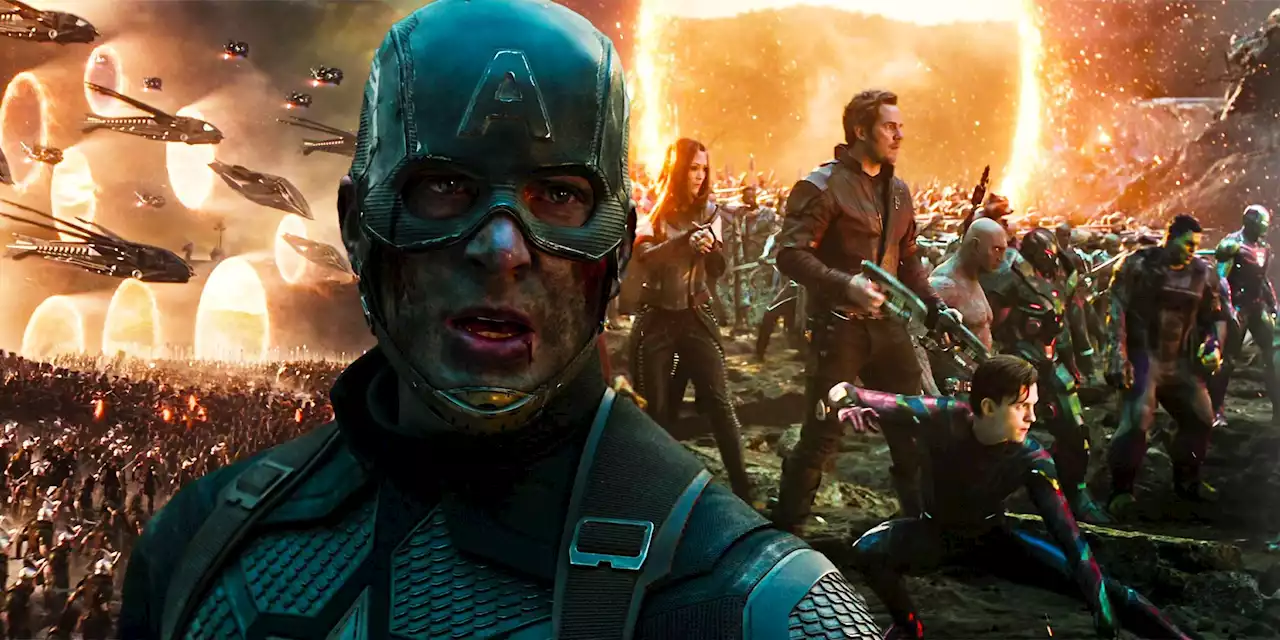 Avengers Endgame Portal Scene With All Superhero Themes Will Give You Chills