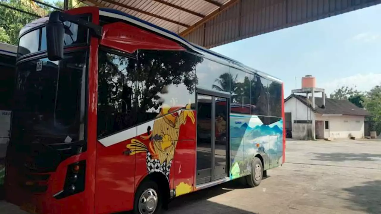 Penampakan BRT Trans Jateng Rute Solo-Wonogiri, Ada Gambar WGM dan Bukit Cumbri