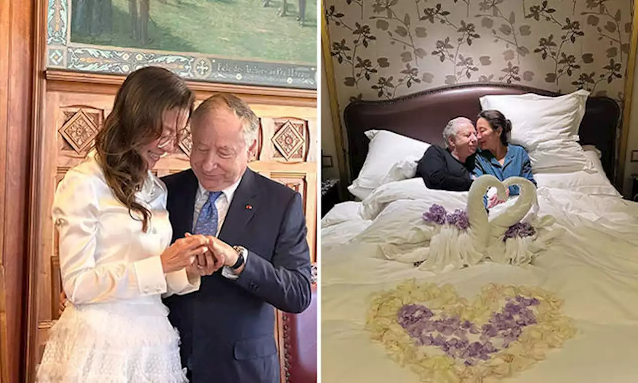 Michelle Yeoh shares photo of herself and husband Jean Todt from their first night as married couple