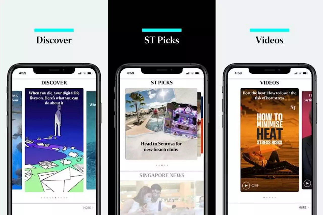 What’s new on The Straits Times app