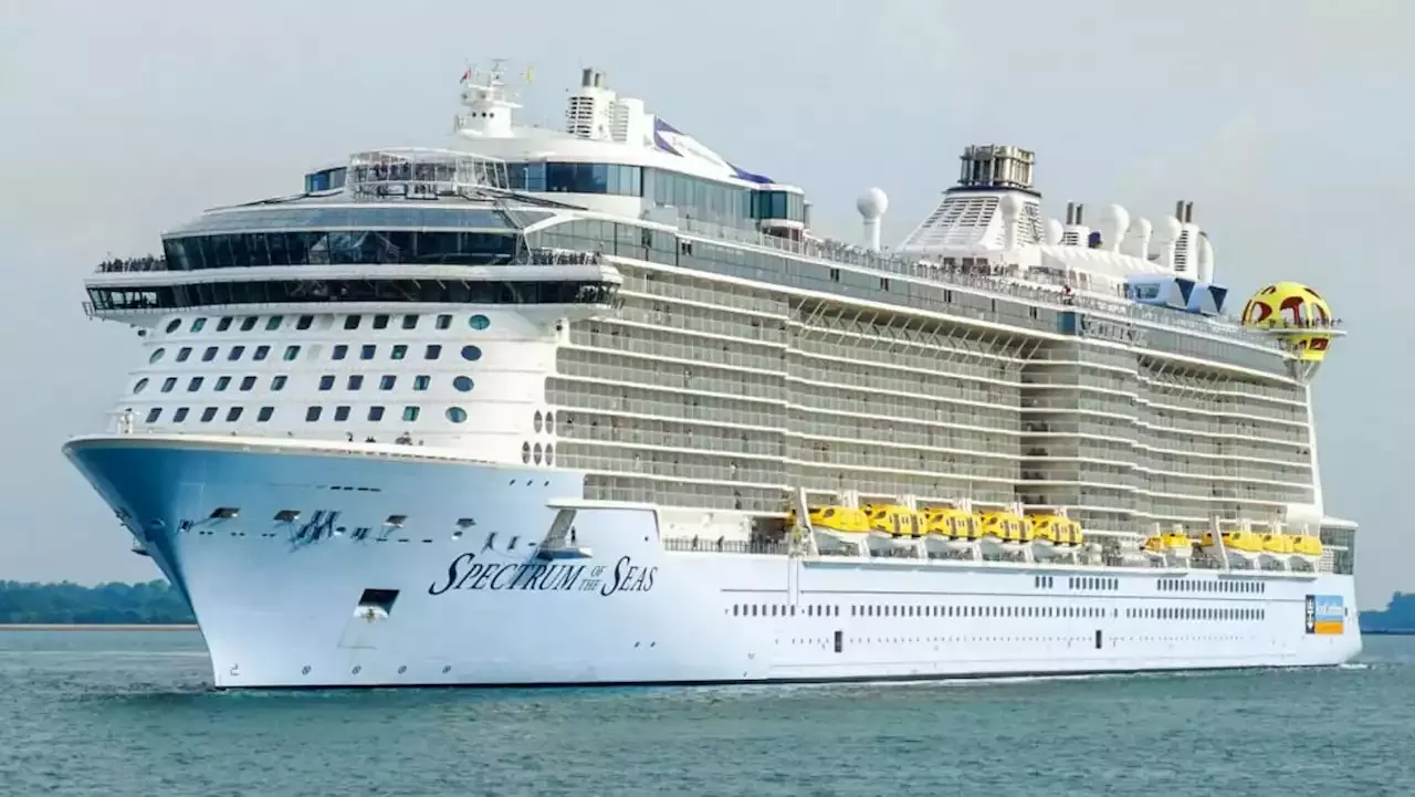 Search Underway For Passenger Who Fell Overboard Spectrum Of The Seas Cruise Ship Singapore 