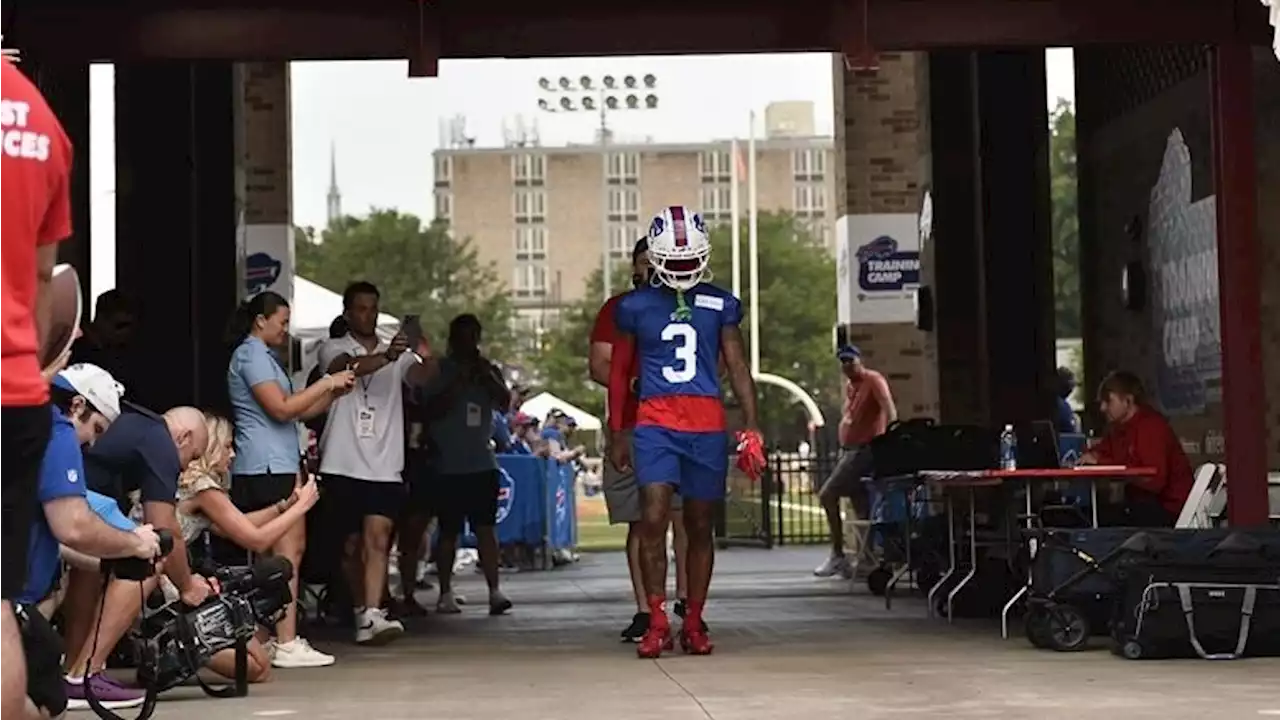 Damar Hamlin practices in pads for the first time since cardiac arrest Buffalo Bills | TSN