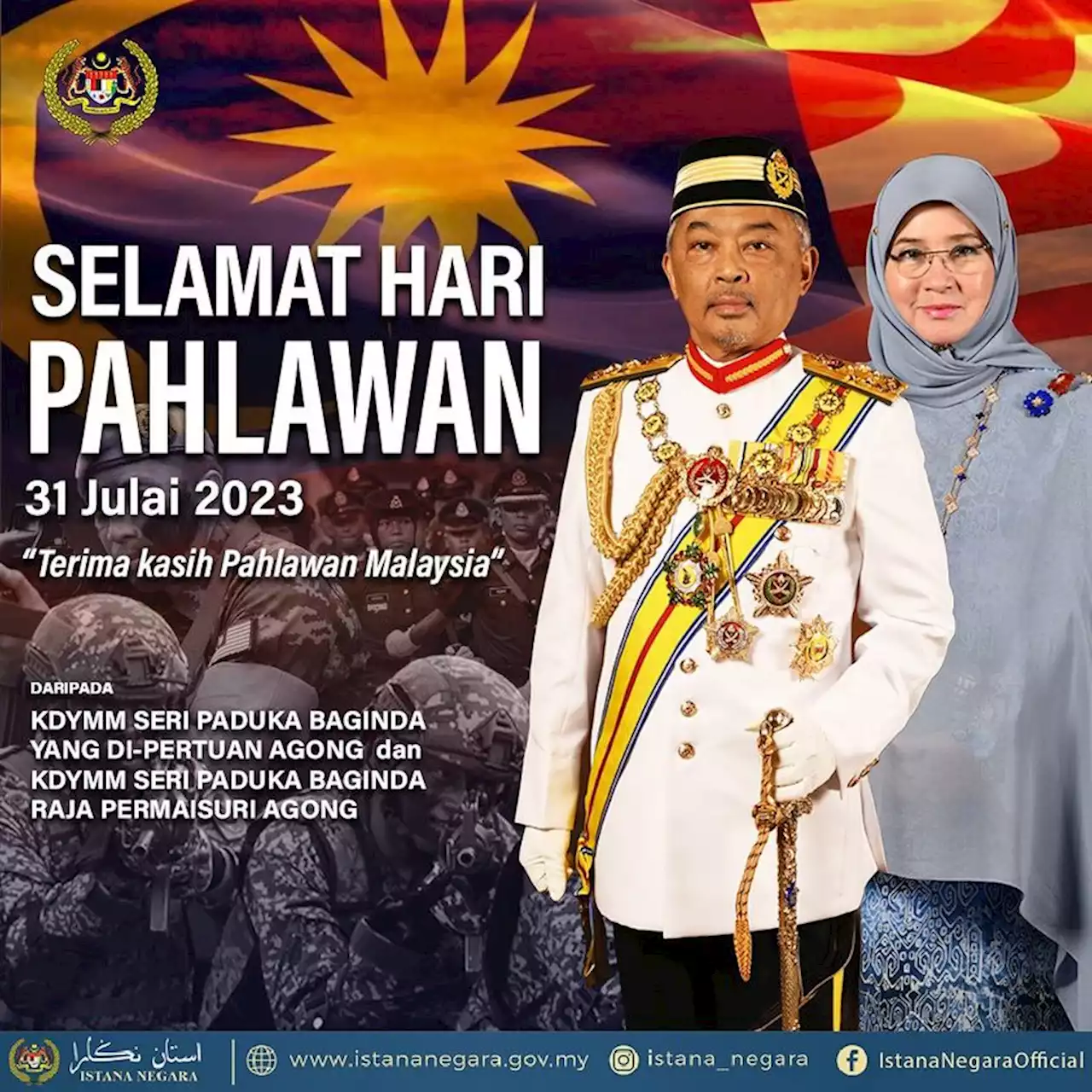 Sambutan Hari Pahlawan 2023 berlangsung penuh istiadat