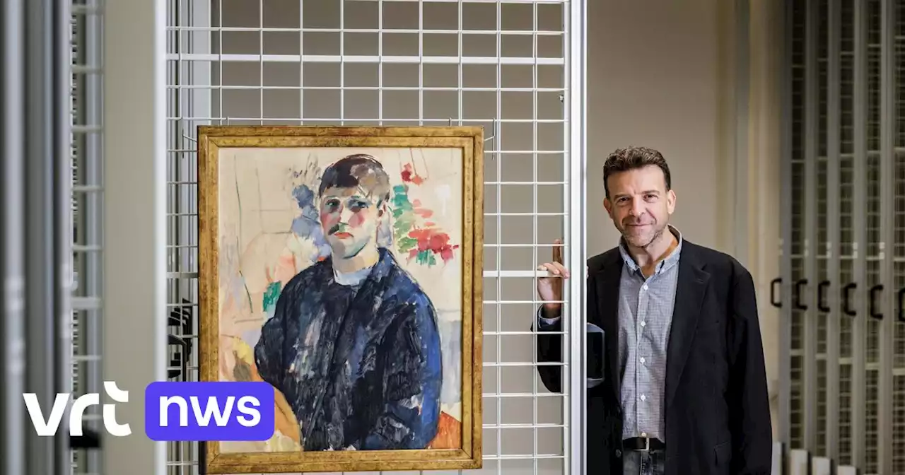 Zelfportret van bekende Mechelse schilder Rik Wouters is eerste kunstwerk dat verhuisd is naar nieuw erfgoeddepot in Muizen