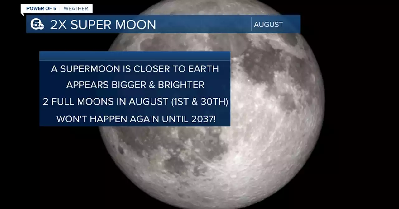 It's a bird, it's a plane, it's a Supermoon times two