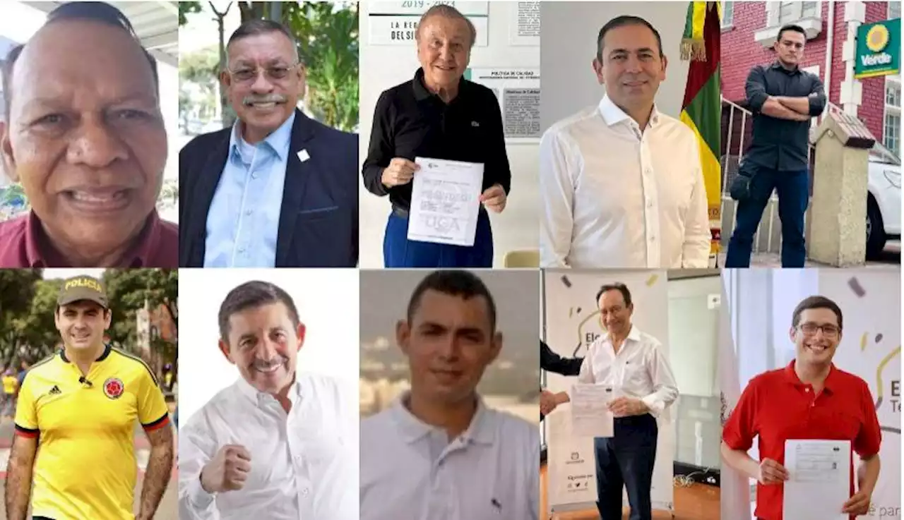 Estos son los candidatos a la Gobernación de Santander