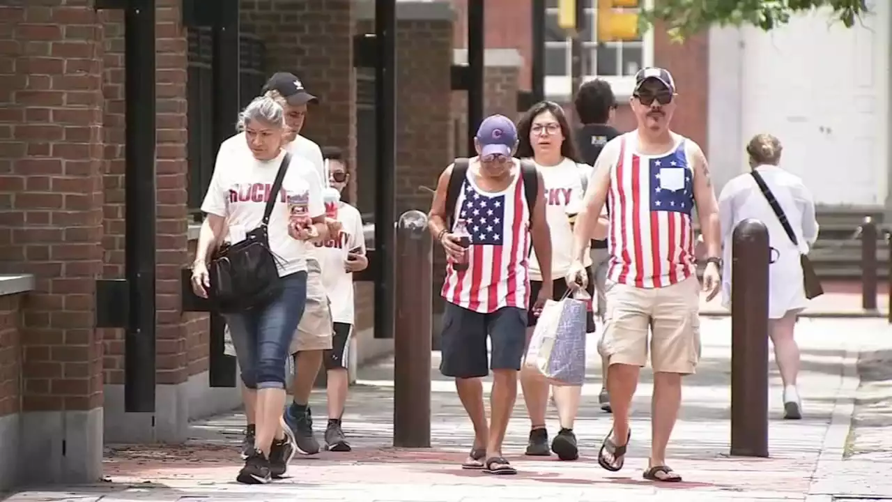 Tourists come from across the country to celebrate Fourth of July in Philadelphia