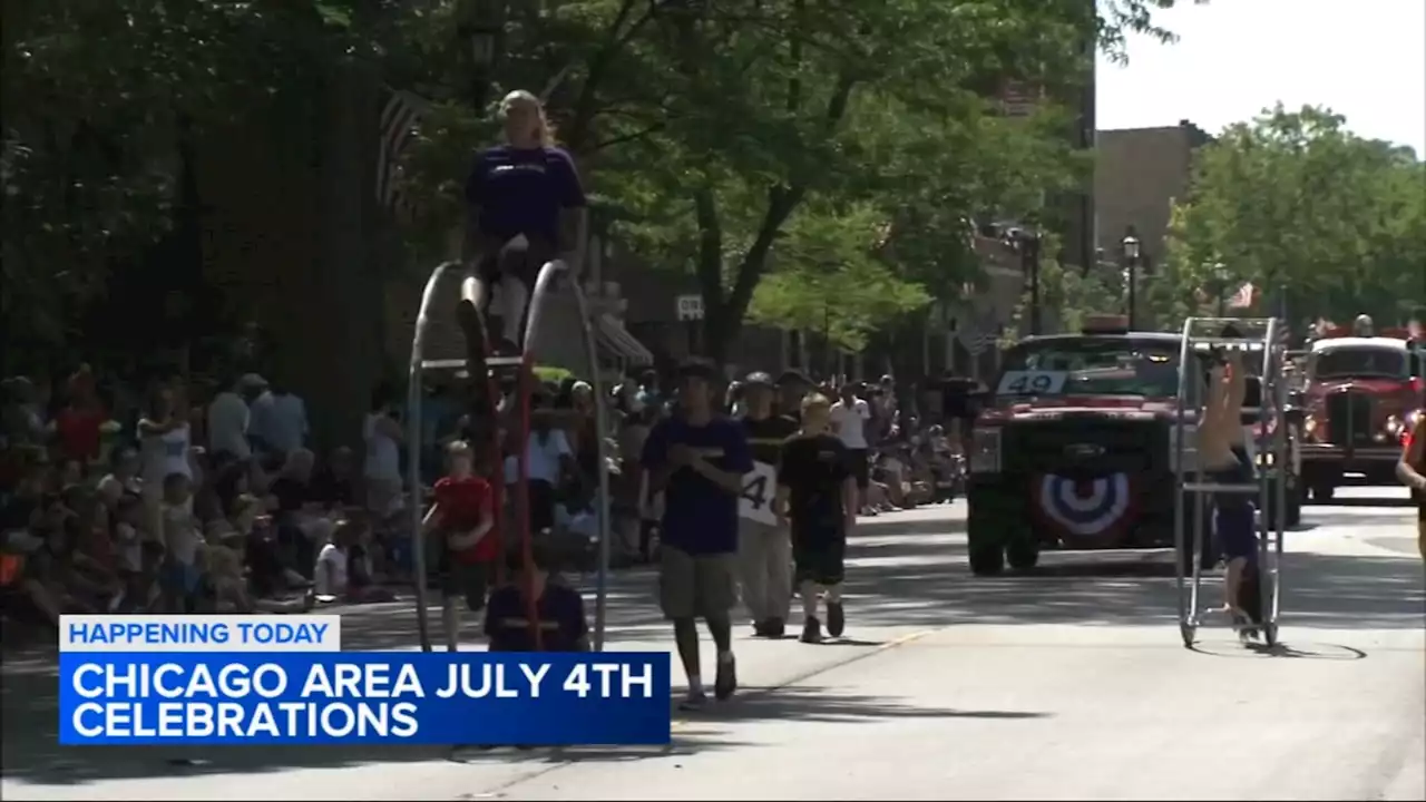 Chicago area 4th of July parades, firework shows to celebrate holiday