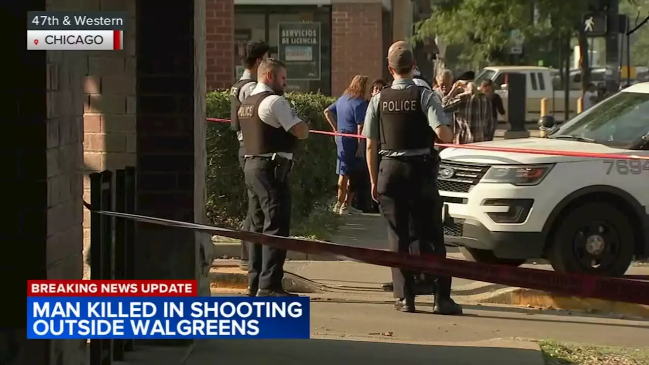 Chicago shooting: 1 killed, another injured outside Walgreens in Brighton Park, officials say