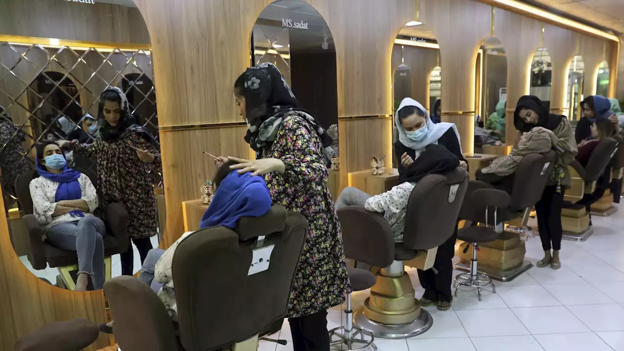 The Taliban are outlawing women's beauty salons in Afghanistan