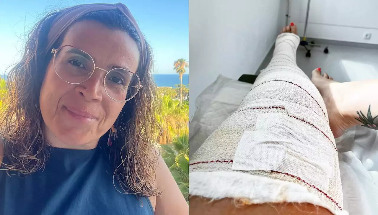 Catarina Raminhos com lesão grave: 'Agora é recuperar e fazer os exercícios'