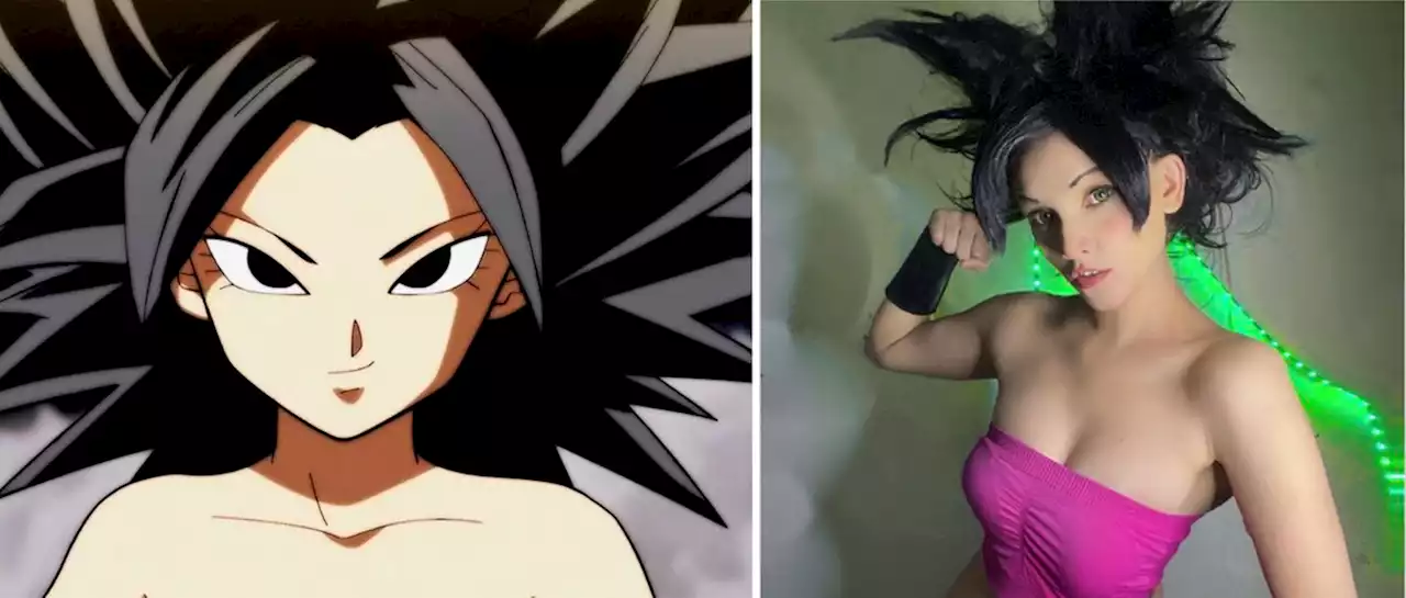 Modelo mexicana hace bello cosplay de Caulifla de Dragon Ball