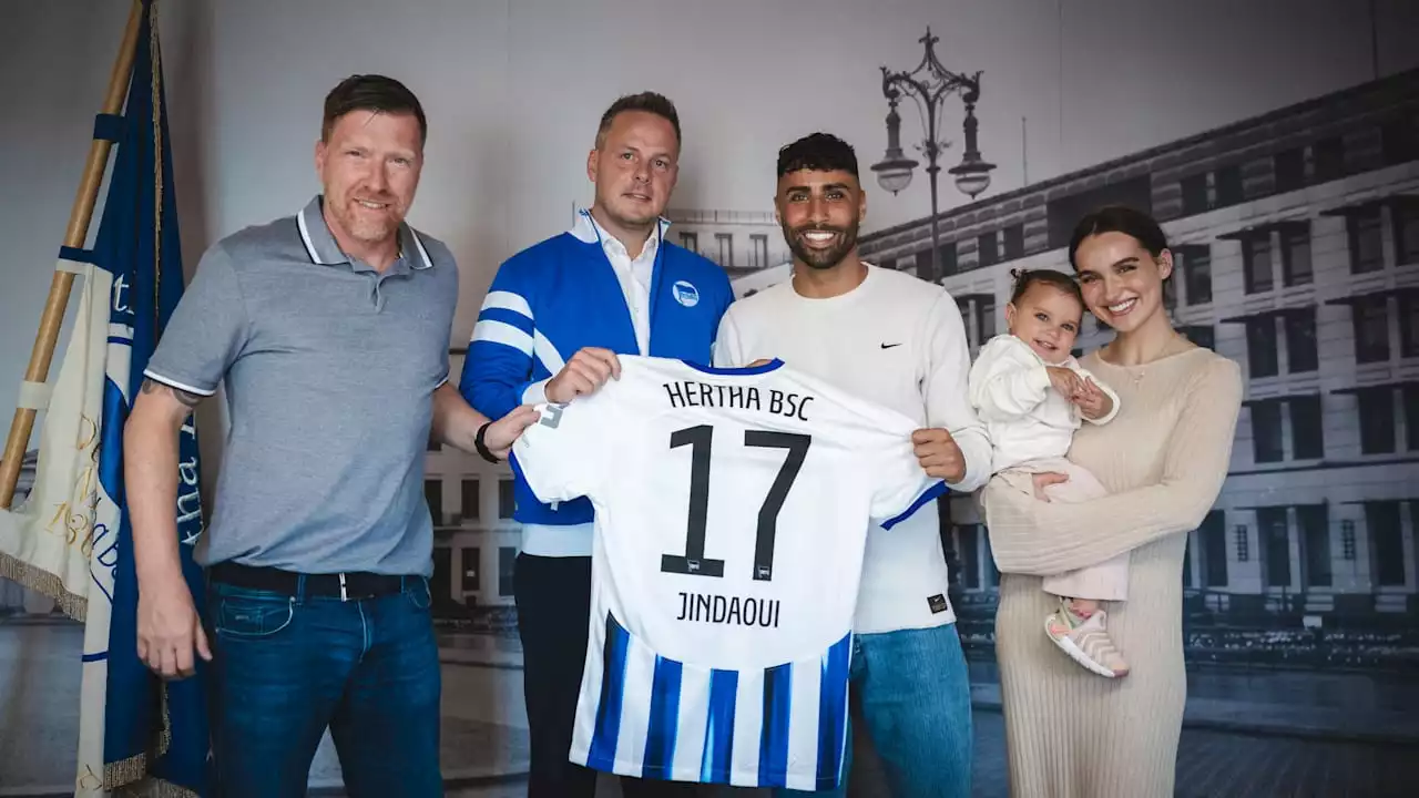 Hertha BSC: Doppelpack von Nader Jindaoui! Neuer Vertrag & Baby-Glück!