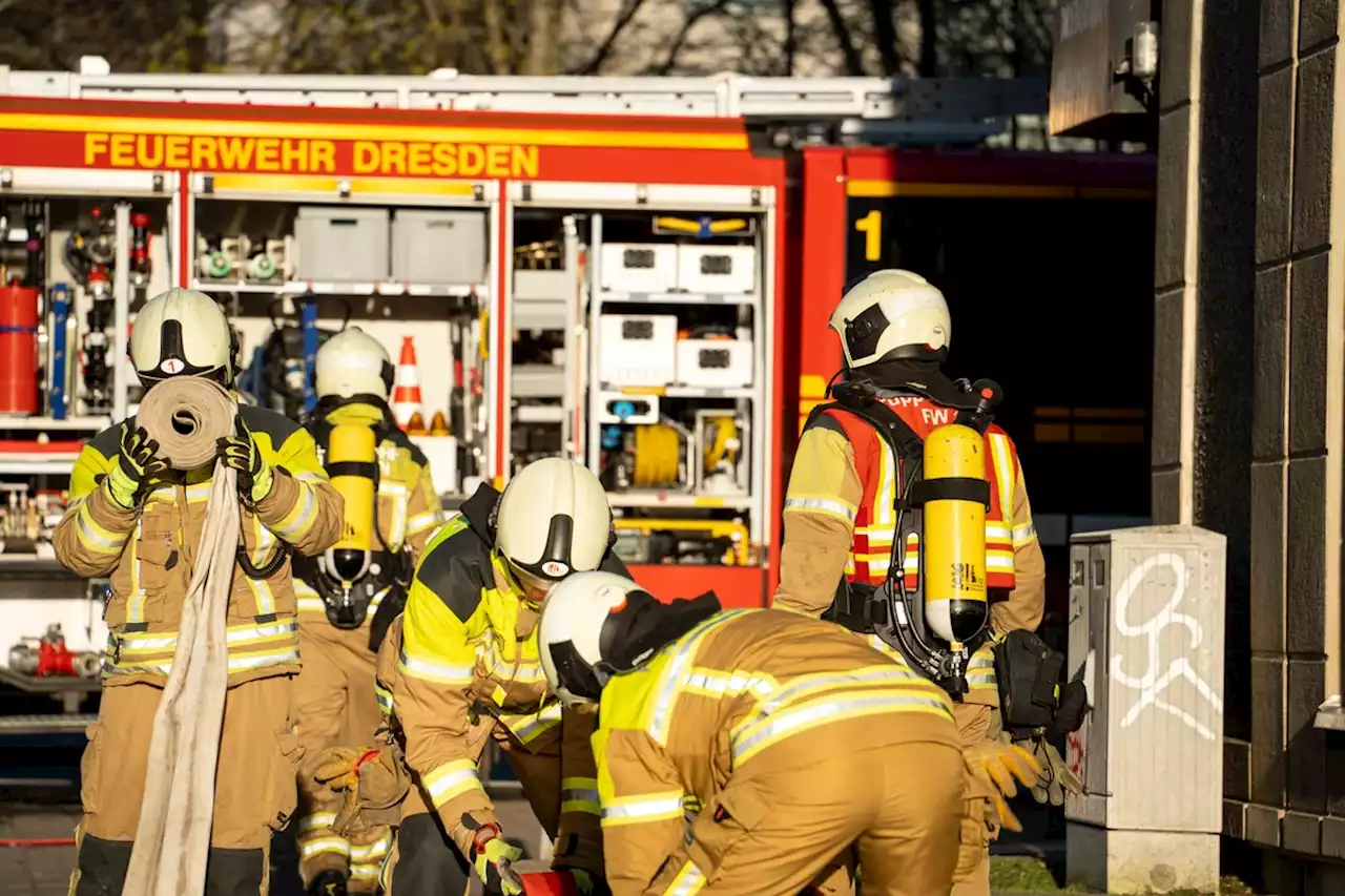 Brand einer Gartenlaube