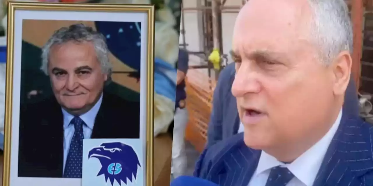 Lazio, Lotito e l'addio a D'Amico: 'Gli renderemo omaggio. Ha fatto la storia'