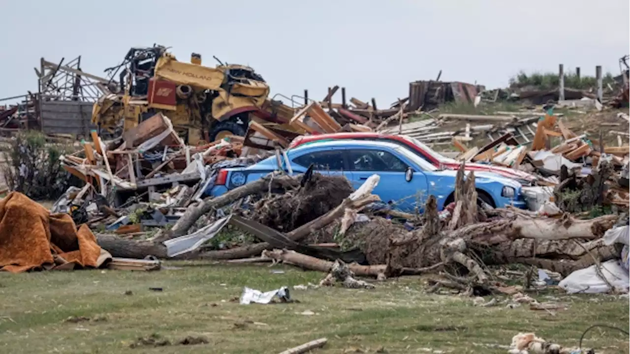 Alberta weekend tornado that damaged, destroyed homes rated rare, violent twister