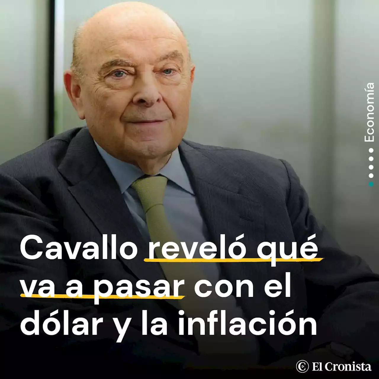 Cavallo revel� qu� va a pasar con el d�lar y la inflaci�n hasta las PASO y el 'd�a despu�s'