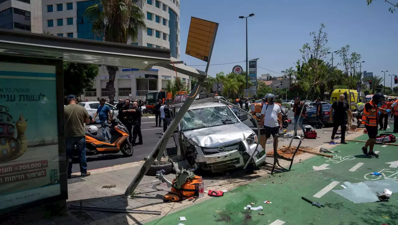 Tel Aviv: Angreifer fährt in Menschenmenge – sieben Verletzte