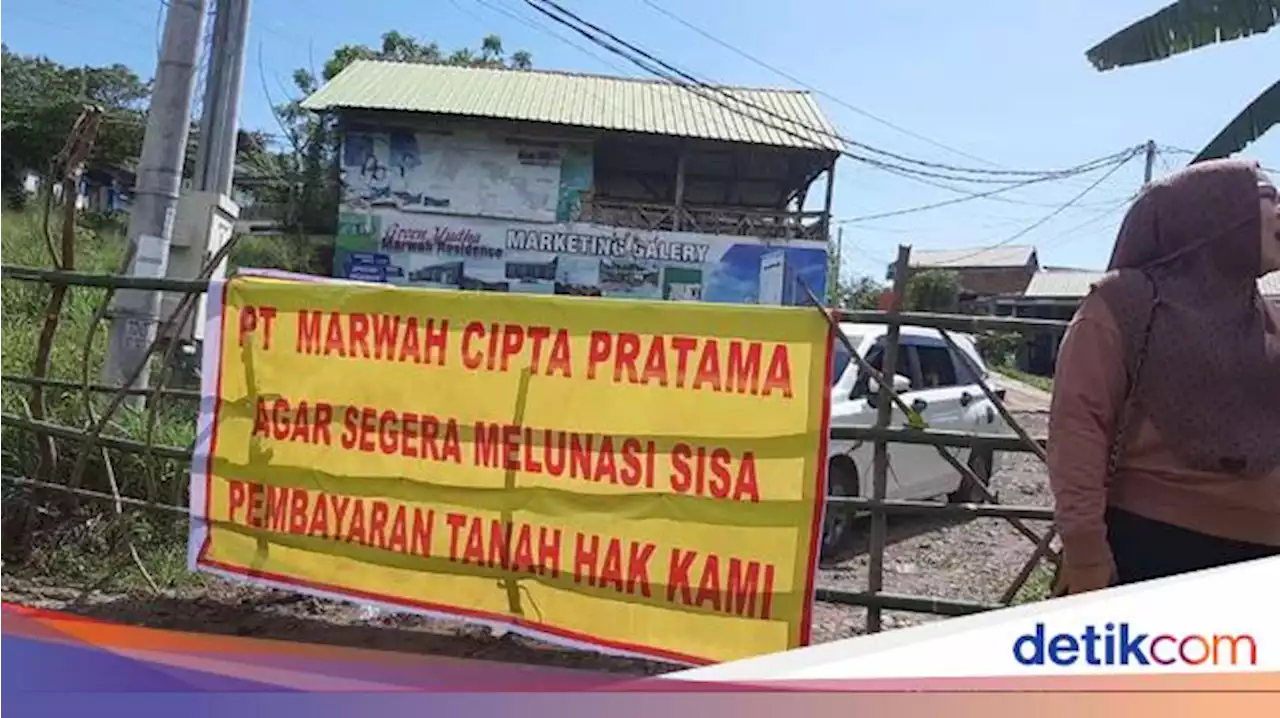 Jalan Perumahan di Parepare Ditutup Pemilik Lahan gegara Tanah Belum Dibayar