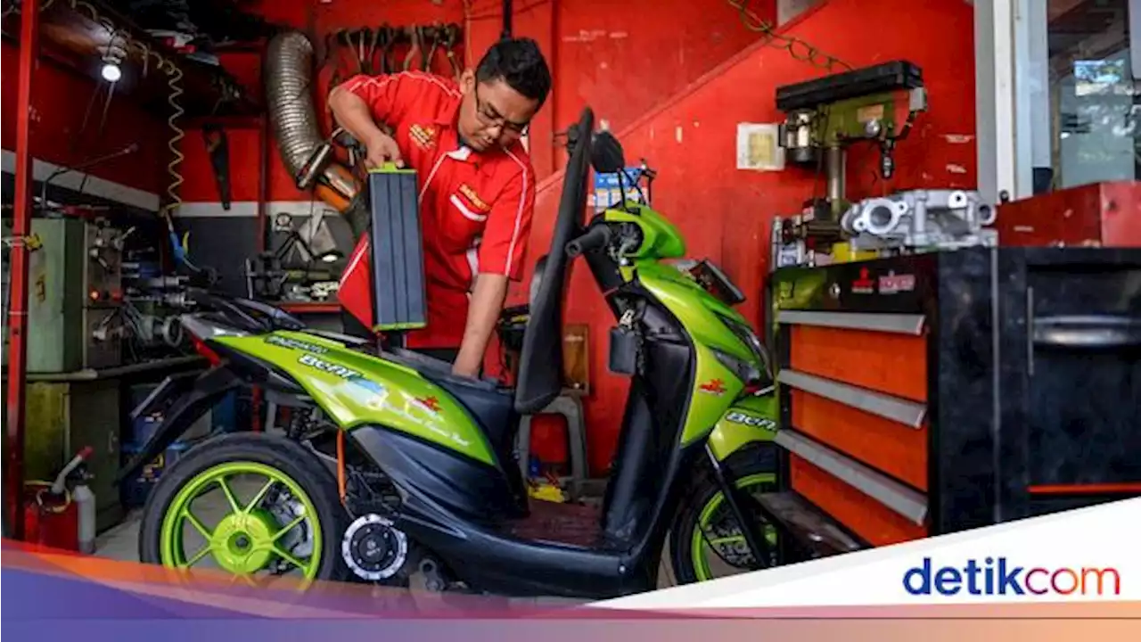 Intip Bengkel Konversi Motor Listrik Rp 9,5 Juta di Bandung