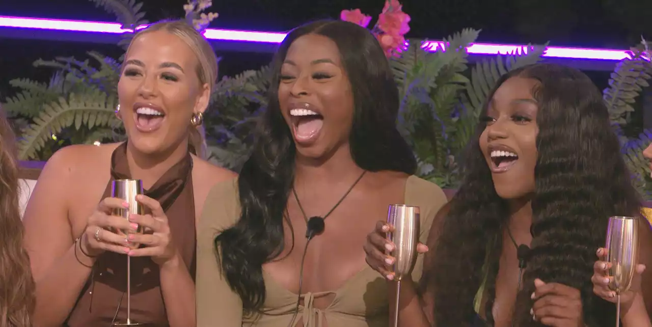 Love Island contestants share three-way kiss in Truth or Dare game