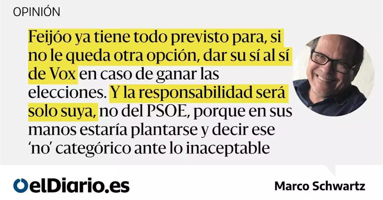El 'sí es sí' de Feijóo a Abascal